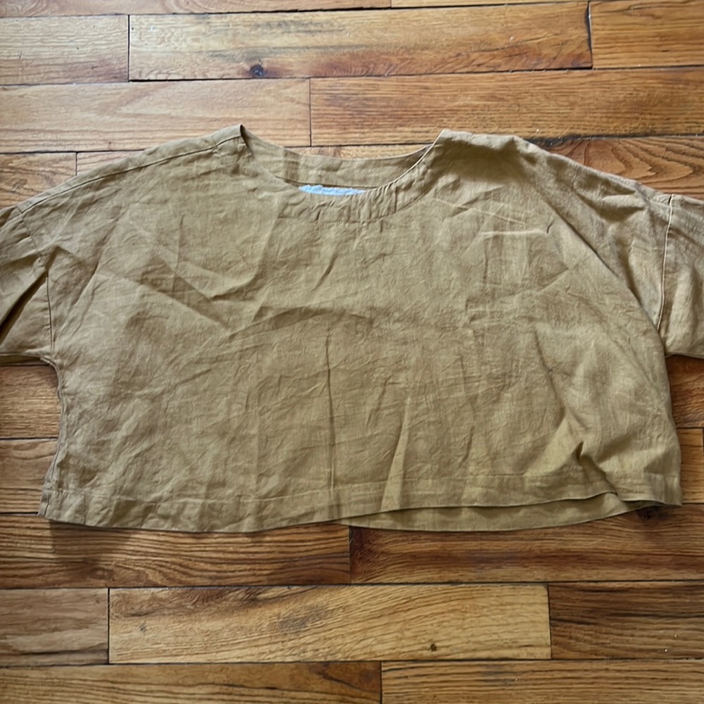 perfect linen top one size